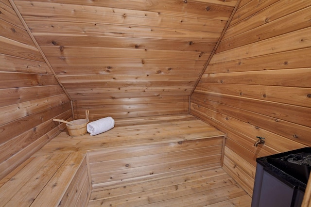 1721 Mount Curve Ave, Minneapolis, MN 55403 - sauna with wooden walls