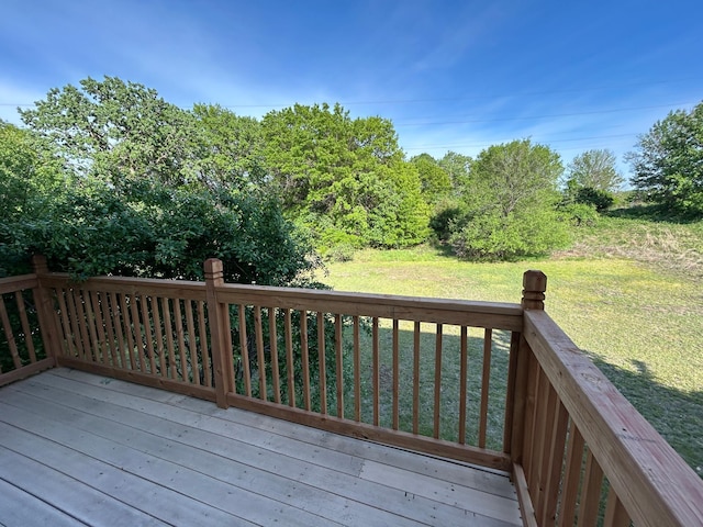 7263 Falmouth Curv, Shakopee, MN 55379 - wooden deck with a lawn