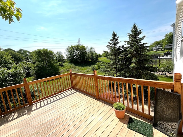 7263 Falmouth Curv, Shakopee, MN 55379 - view of wooden terrace