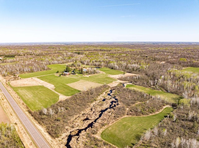 aerial overview of property's location