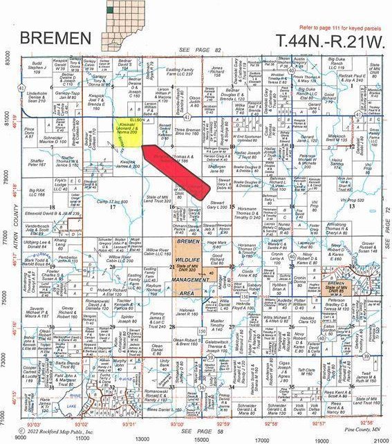 12500 County Road 41, Bremen Twp, MN 55795 - map / location