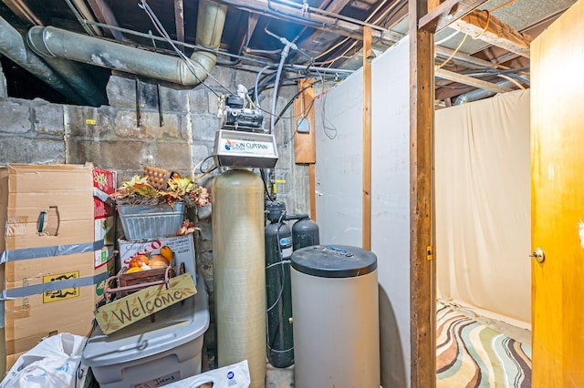 view of utility room