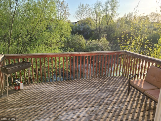 view of deck