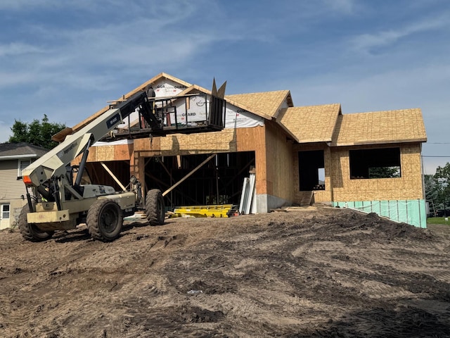 11075 Colorado Ave N, Champlin, MN 55316 - view of property in mid-construction