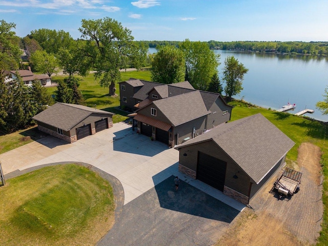 27667 Bay Shore Dr NW, Isanti, MN 55040 - bird's eye view of a large body of water