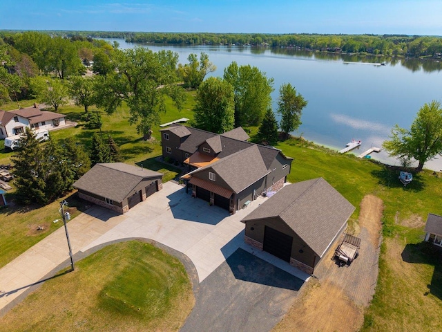 27667 Bay Shore Dr NW, Isanti, MN 55040 - bird's eye view of a large body of water