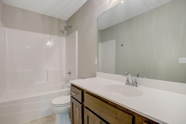 8683 Peony Ln N, Maple Grove, MN 55311 - full bath featuring toilet,  shower combination, and vanity