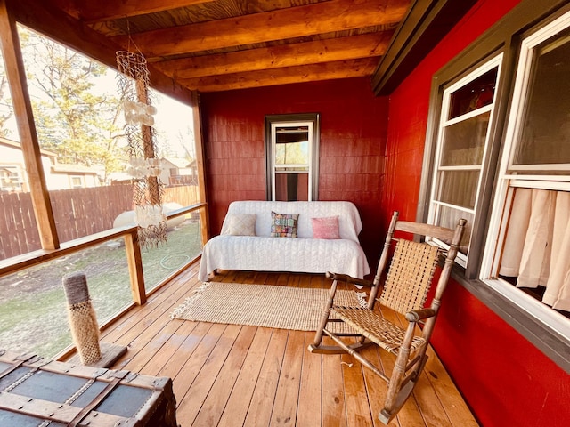 506 2nd St S, Tower, MN 55790 - view of deck