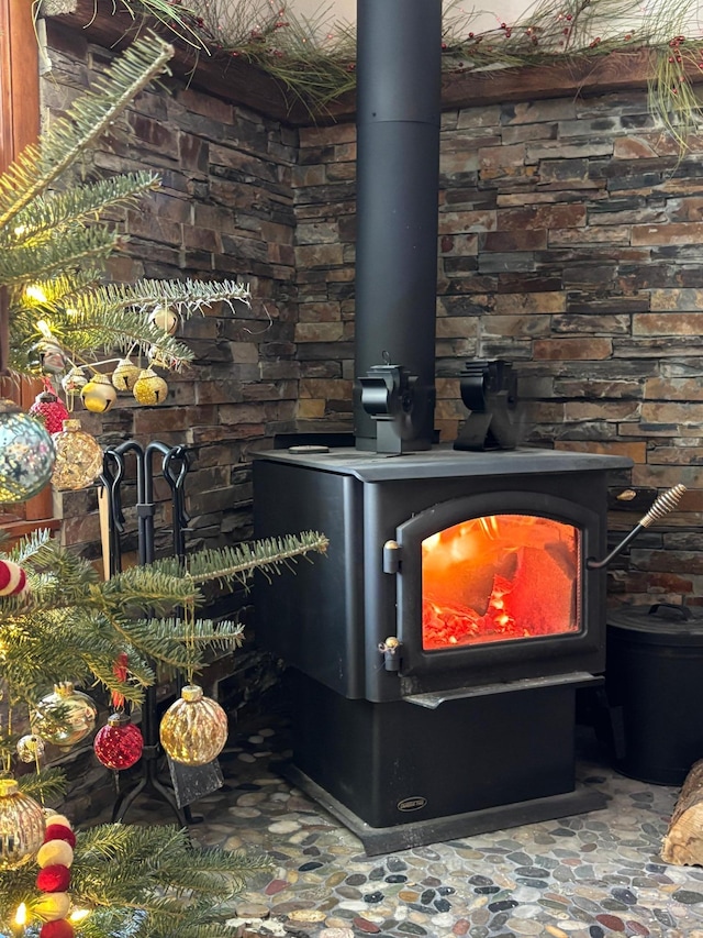 506 2nd St S, Tower, MN 55790 - detailed view of a wood stove