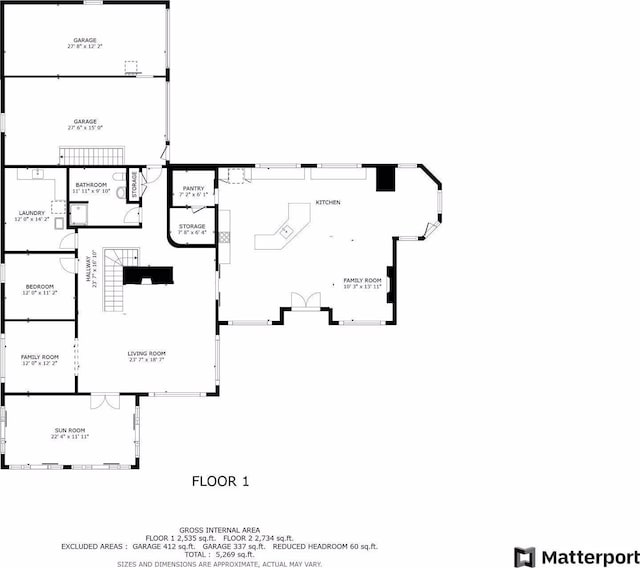 floor plan / room layout