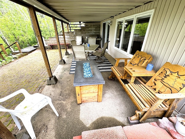 23479 State 200, Itasca Twp, MN 56676 - view of patio / terrace featuring outdoor dining area