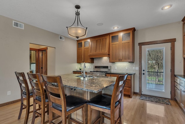 1901 11th St N, Sartell, MN 56377 - dining space featuring light wood-style floors, recessed lighting, and baseboards