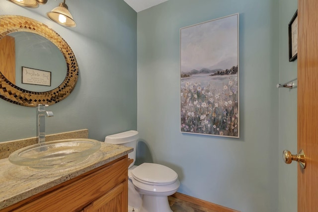 1908 5th St N, Sartell, MN 56377 - bathroom featuring vanity and toilet