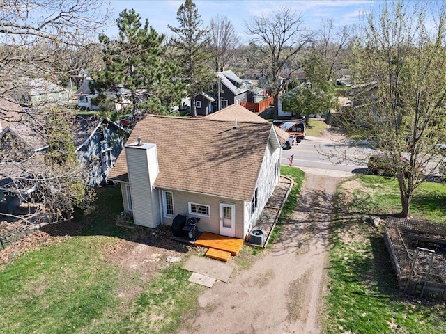 611 3rd St SW, Crosby, MN 56441 - view from above of property