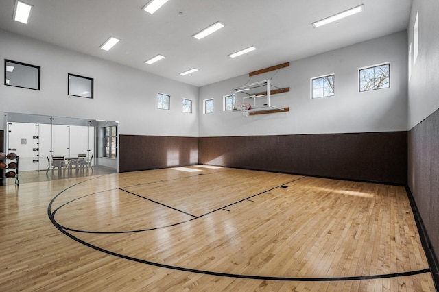 view of sport court with community basketball court