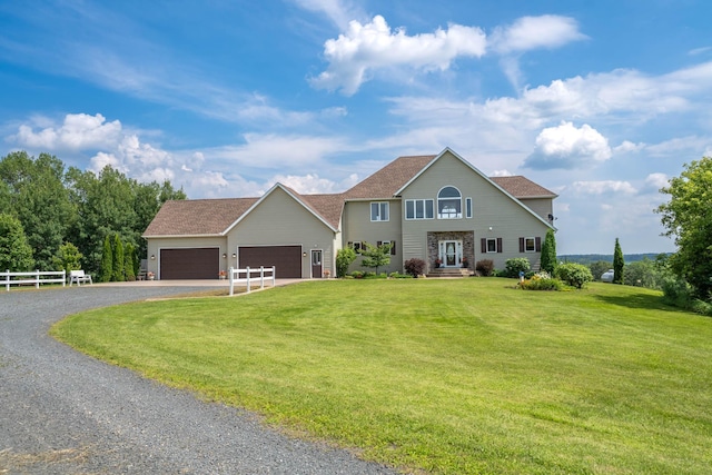 532 150th St, Alden Twp, WI 54001 - view of front of property with driveway, a garage, and a shingled roof