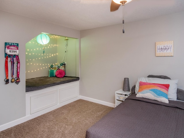 3509 Coolidge St NE, Saint Anthony, MN 55418 - bedroom featuring carpet flooring and ceiling fan