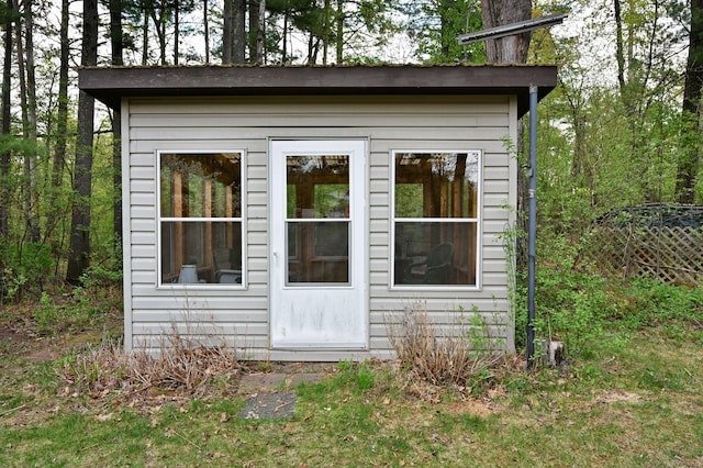 9262 Park Ave, Solon Springs, WI 54873 - view of outbuilding