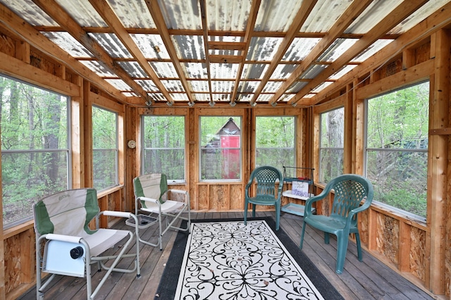 9262 Park Ave, Solon Springs, WI 54873 - sunroom / solarium with healthy amount of natural light