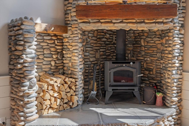 701 Chalupsky Ave SE, New Prague, MN 56071 - detailed view of a wood stove