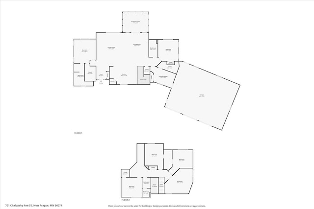 701 Chalupsky Ave SE, New Prague, MN 56071 - floor plan / room layout