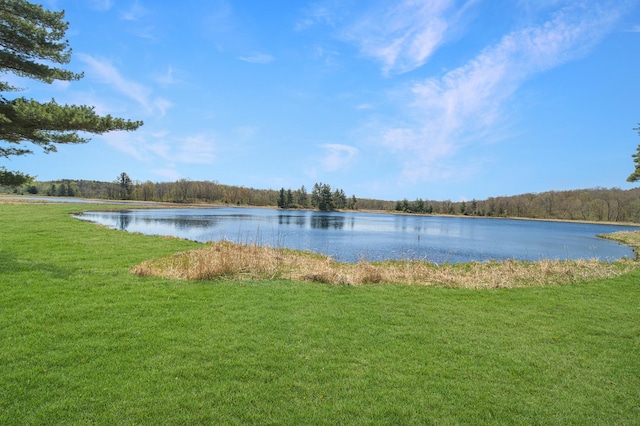 1418 345th Ave, Frederic, WI 54837 - water view with a forest