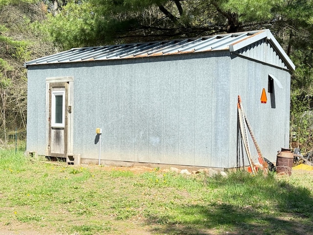 1418 345th Ave, Frederic, WI 54837 - view of outbuilding featuring an outbuilding