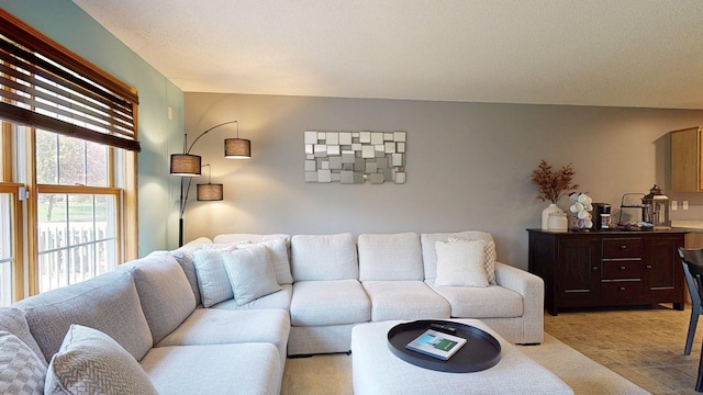 view of living area