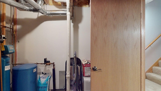 view of utility room