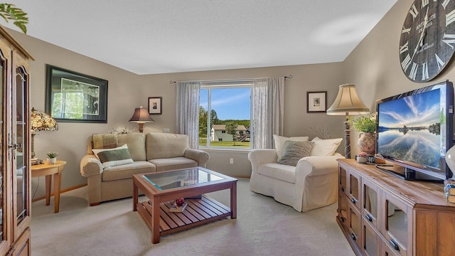 2647 Olive Ln, Sauk Rapids, MN 56379 - living room featuring light carpet