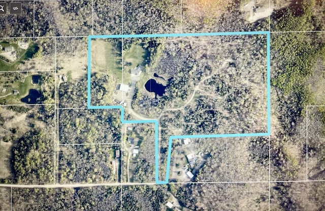 map of property location featuring property boundaries highlighted
