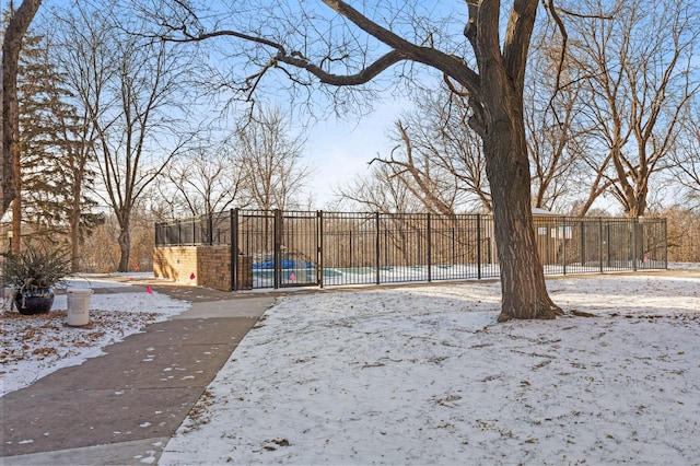 2220 Ridge Dr Unit 11, Saint Louis Park, MN 55416 - yard covered in snow with fence