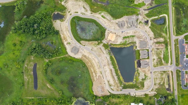 aerial view of property's location