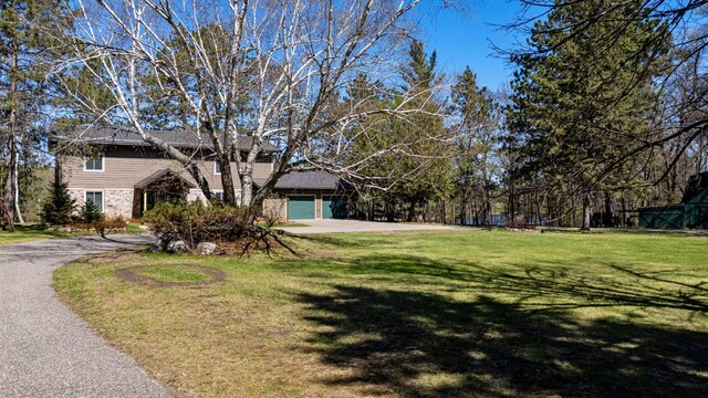 27088 130th St, Thomastown Twp, MN 56479 - view of front of house with driveway and a front yard