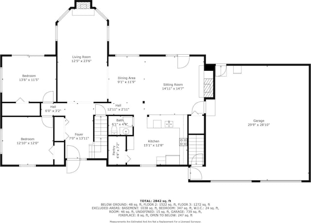 27088 130th St, Thomastown Twp, MN 56479 - property floor plan