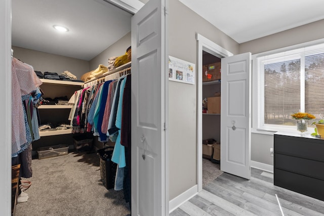 27088 130th St, Thomastown Twp, MN 56479 - spacious closet featuring light wood finished floors