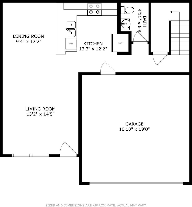 floor plan / room layout