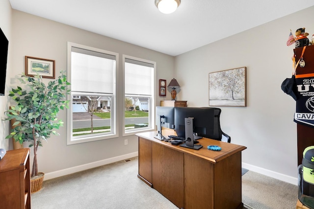 13404 Avila Ave, Rosemount, MN 55068 - office area with baseboards and light carpet