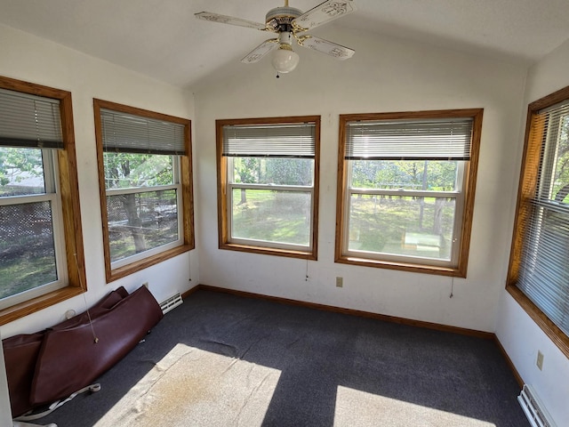 735 10th Ave S, Waite Park, MN 56387 - unfurnished sunroom with vaulted ceiling