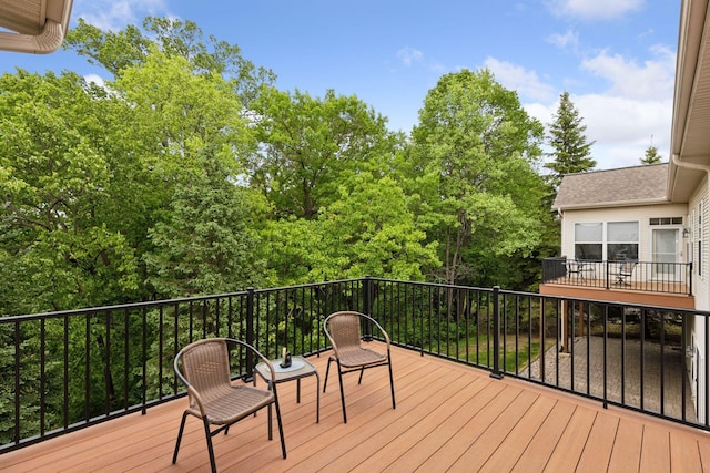 17462 Haralson Dr, Eden Prairie, MN 55347 - view of deck