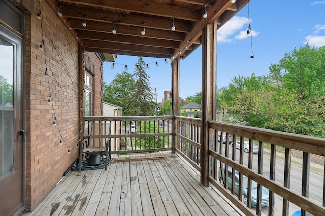 822 35th St, Minneapolis, MN 55408 - view of wooden terrace