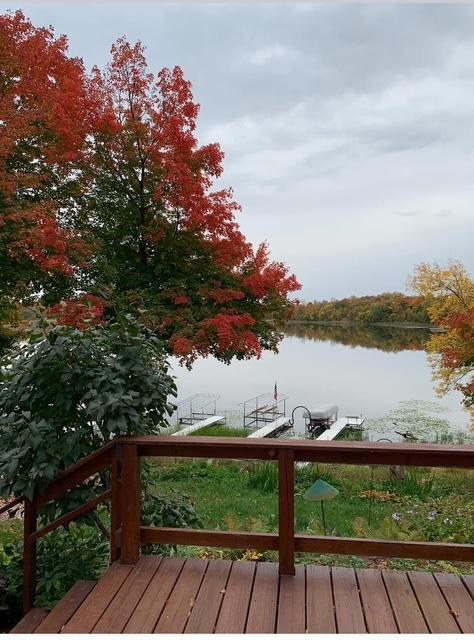 2221 Reubens Ln SW Unit 46, Farwell, MN 56327 - wooden deck with a water view