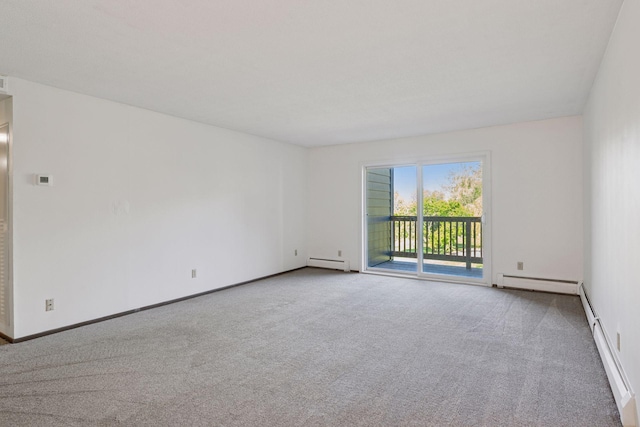 450 Ford Rd Unit 231, Saint Louis Park, MN 55426 - carpeted empty room with a baseboard radiator, baseboard heating, and baseboards