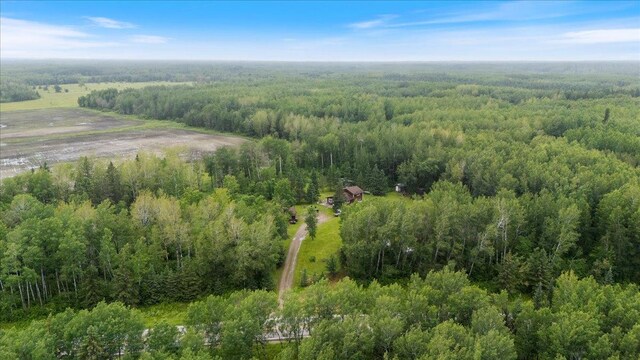 35318 Rice Rapids Rd, Bigfork Twp, MN 56628 - drone / aerial view of a heavily wooded area