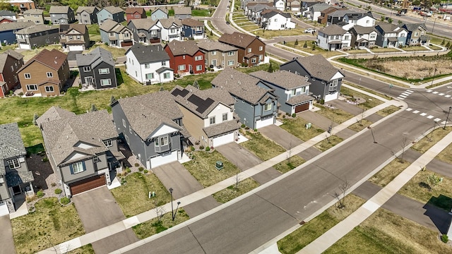 aerial view of property's location featuring nearby suburban area