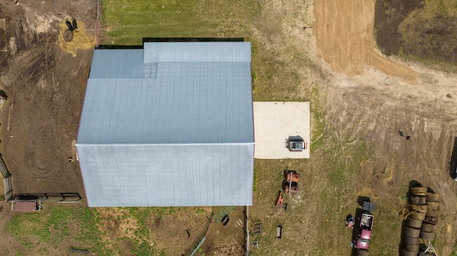 view from above of property