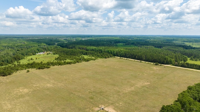 overview of rural landscape featuring a forest