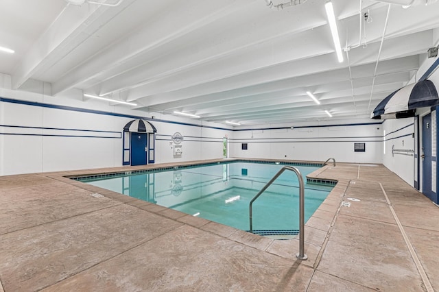 view of indoor community pool