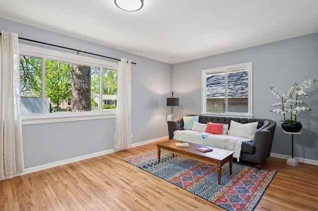 3544 Lee Ave N, Crystal, MN 55422 - living room with wood finished floors and baseboards
