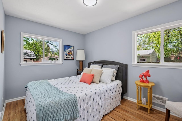 3544 Lee Ave N, Crystal, MN 55422 - bedroom with wood finished floors and baseboards